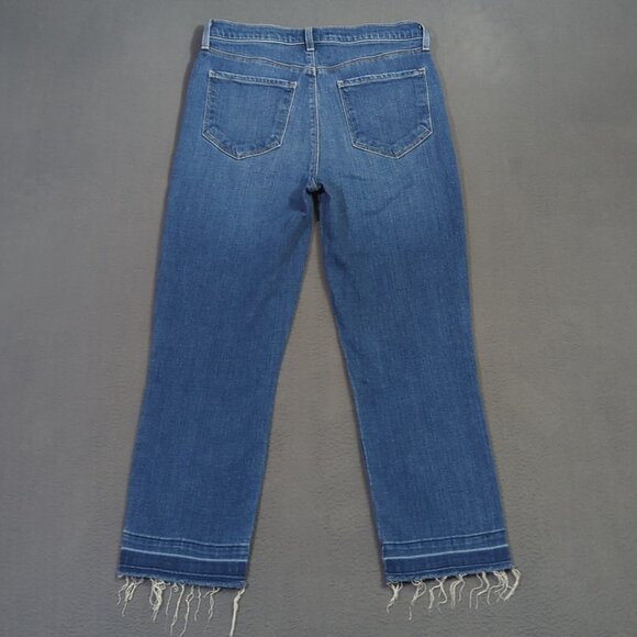 L'agence Jeans Women's 29 Blue Harris High Rise Cropped Denim - Picture 2 of 12